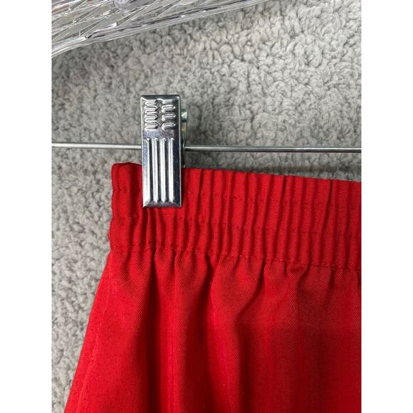 Petites By Fundamental Things Womens Skirt Size 4 Red Vintage Polyester USA Made - Picture 9 of 12